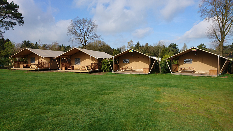 Glamping Camping en Recreatiecentrum De Zanderij