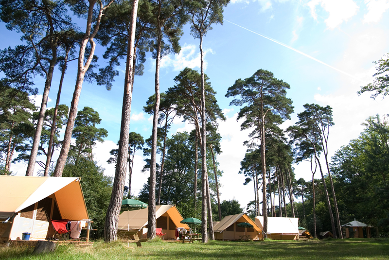 Glamping Camping Huttopia Rambouillet