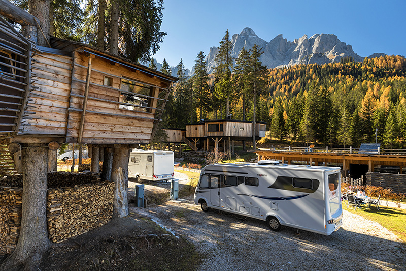 slapen in een boomhut, Slapen in een boomhut