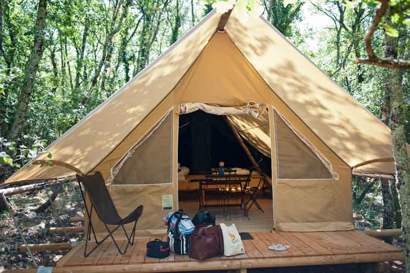 Glamping Village Huttopia Sud Ardèche