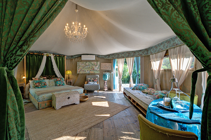 glamping Italië, Glamping Italië