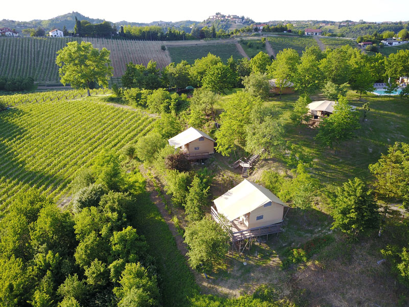 glamping Italië, Glamping Italië