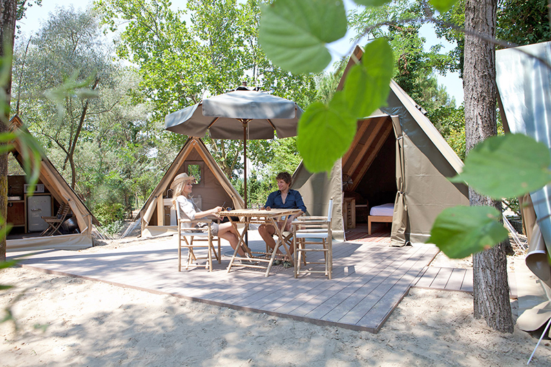 glamping Italië, Glamping Italië