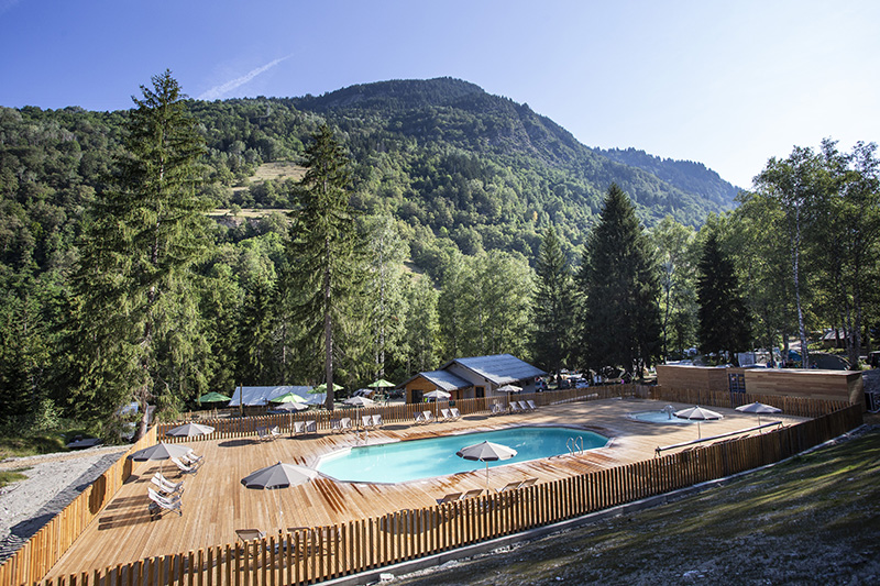 Glamping Camping Huttopia Bozel en Vanoise