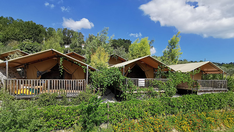 glamping Italië, Glamping Italië