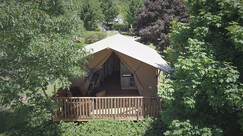 Glamping Camping du Château de Poinsouze