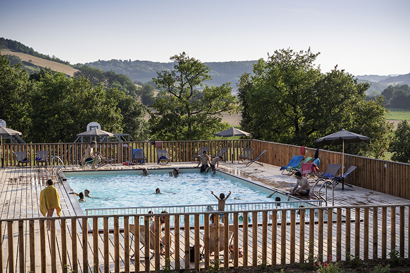 Glamping Huttopia Pays de Cordes sur Ciel