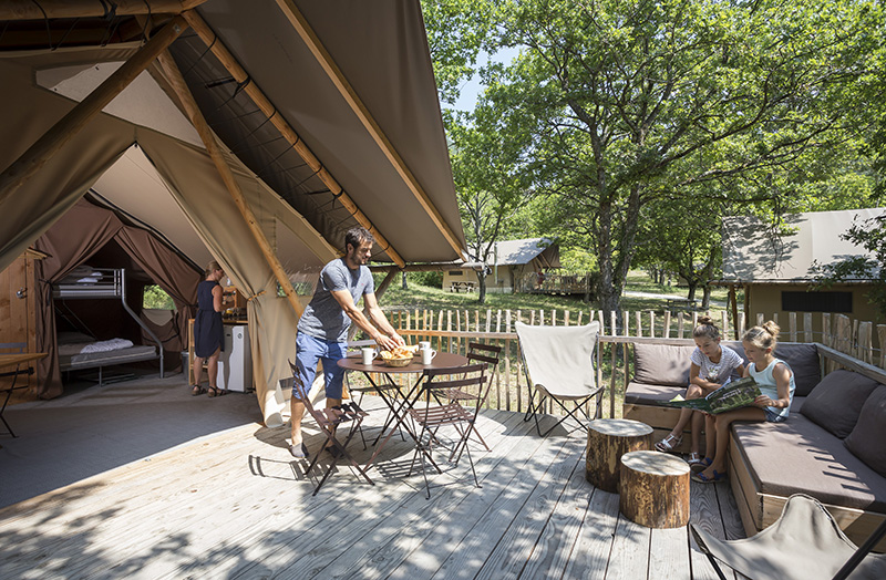 Huttopia Frankrijk, Huttopia campings