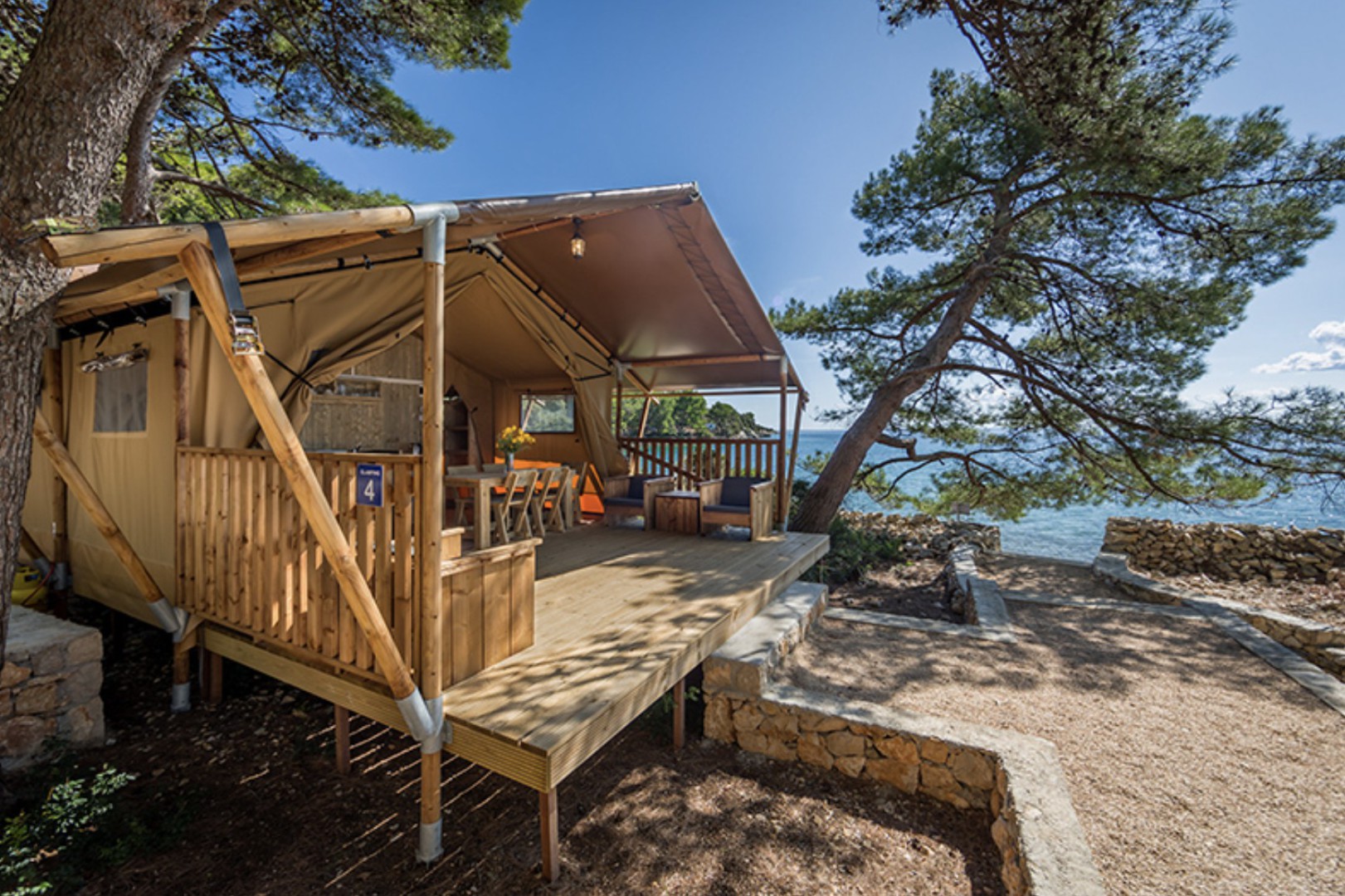 , Kamperen op de campings van Cres &#038; Lošinj
